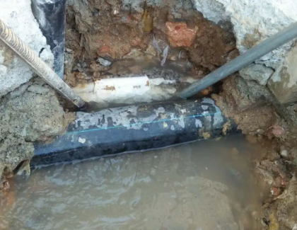 稻城测漏水之水管漏水